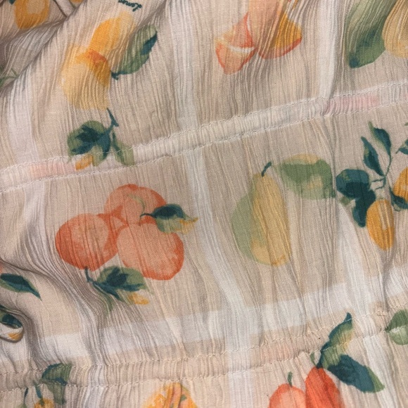 Abercrombie & Fitch Floral Mini Dress - fruit print - Picture 6 of 6